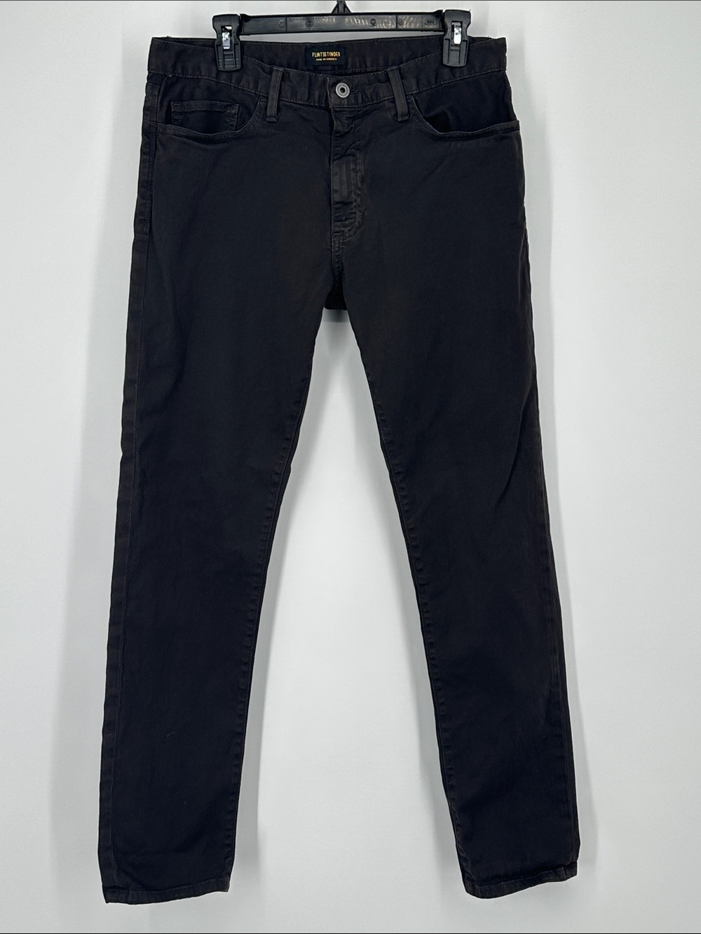 Flint and Tinder 365 Pants - Made in America, Charcoal Slim Straight Pants